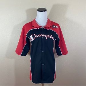 Vintage Champion snap shirt!